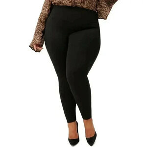 Good American The Ponte Boss Pant Black Size 7 - 4XL Workwear Dress Pants